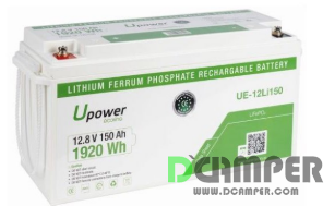 BATERIA DE LITIO UPOWER ECOLINE LIFEPO4 12V 150AH BATERIA DE LITIO UPOWER ECOLINE LIFEPO4 12V 150AH