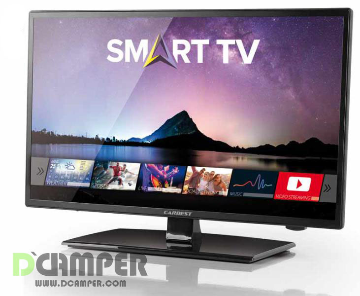 SMART TV 12V FULL HD CARBEST 23,6 - D'Camper
