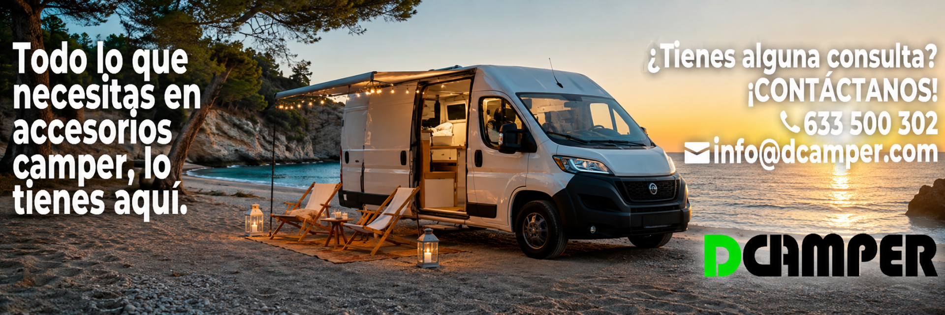 Accesorios para furgonetas camper
