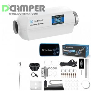CALEFACCION NORDKAPP DIESEL BLUETOOTH 8kW 12V/24V (CON KIT DE ALTURA)